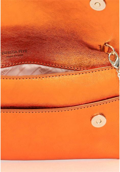 Orange Fly clutch bag for women PATRIZIA PEPE | CB5460/L041R830